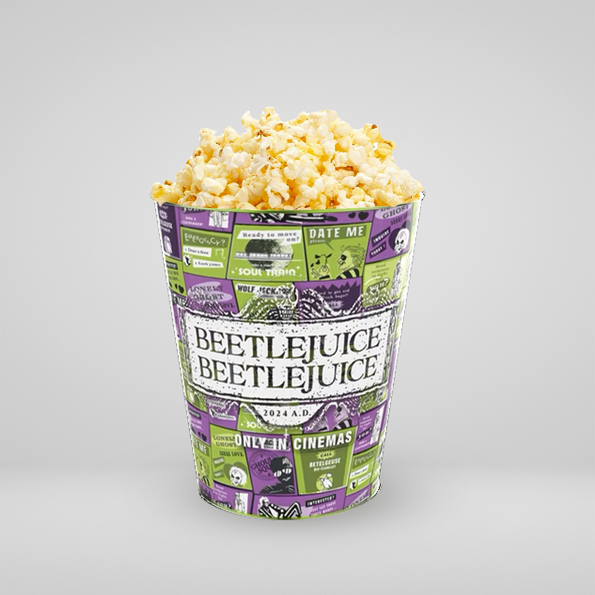 2 Latta Pop Corn - Beetlejuice Beetlejuice - immagine 1