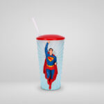 Bicchiere Luminoso Speciale Superman