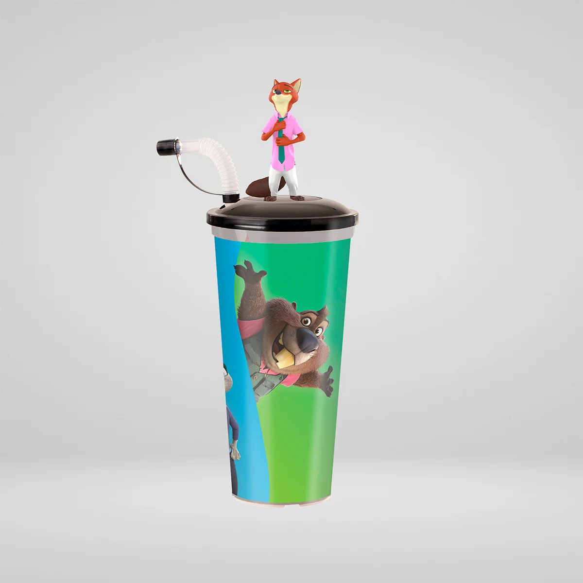 Bicchiere_3 Bicchiere Zootropolis 2 - Topper Nick Wilde - immagine 1