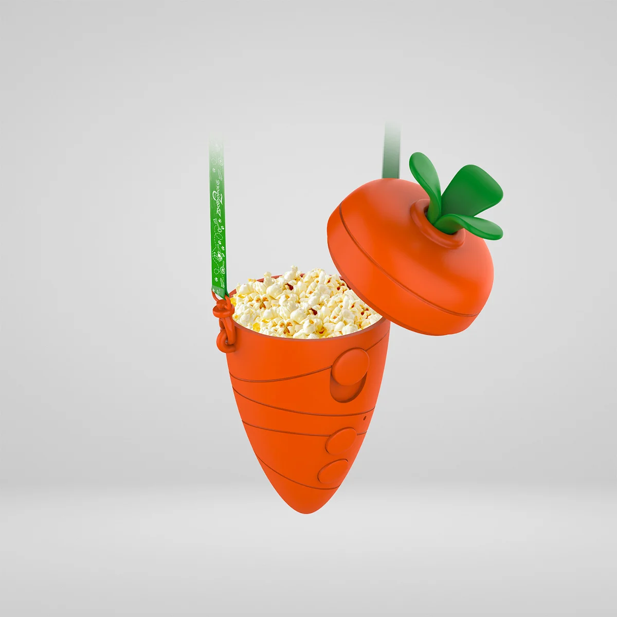CarotaA Bucket Pop Corn Carota - Zootropolis 2 - immagine 1