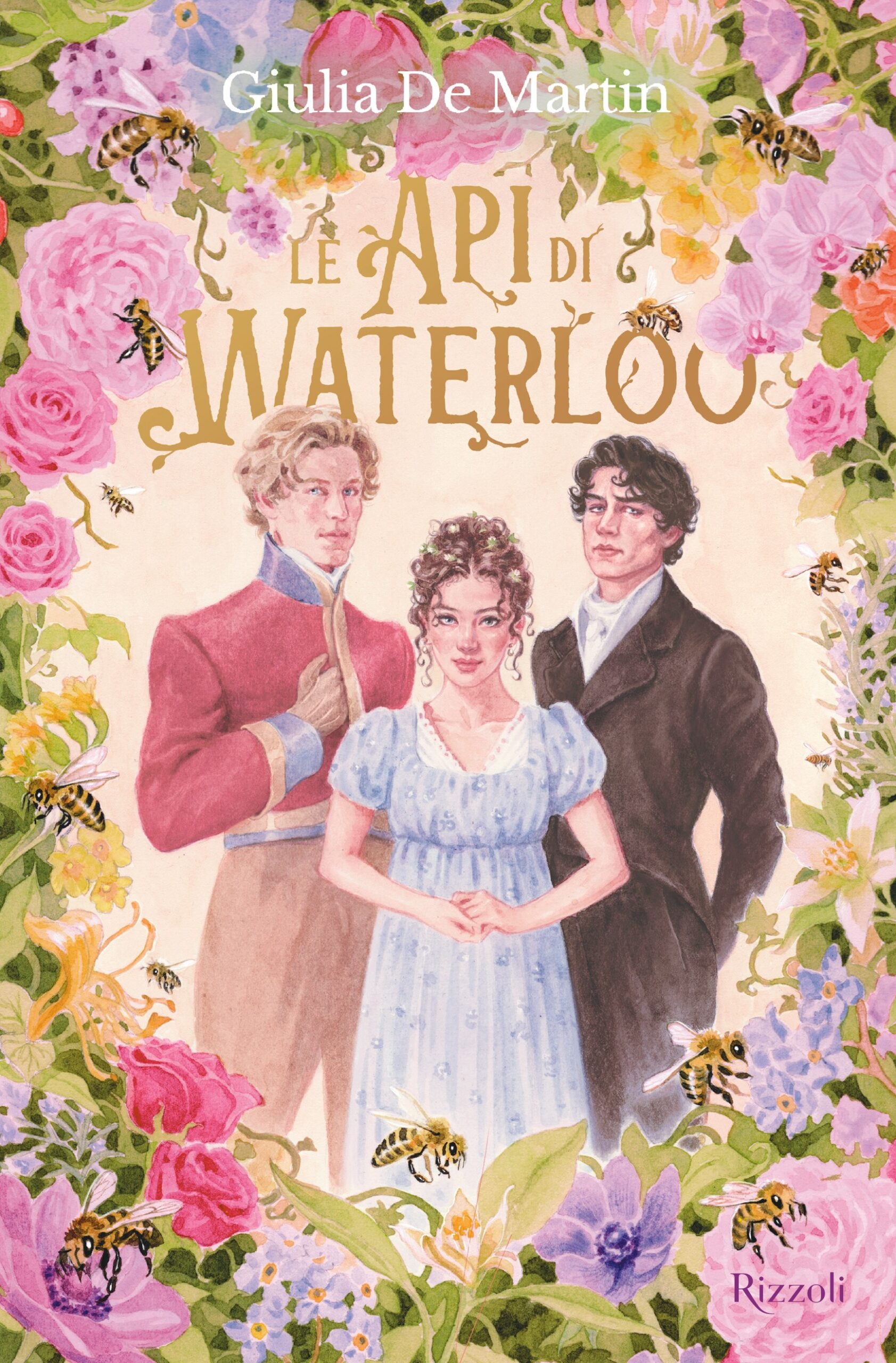 COP_WATERLOO_FRONTE Le Api di Waterloo. La biblioteca di Daphne - Copia autografata con gadget - immagine 1