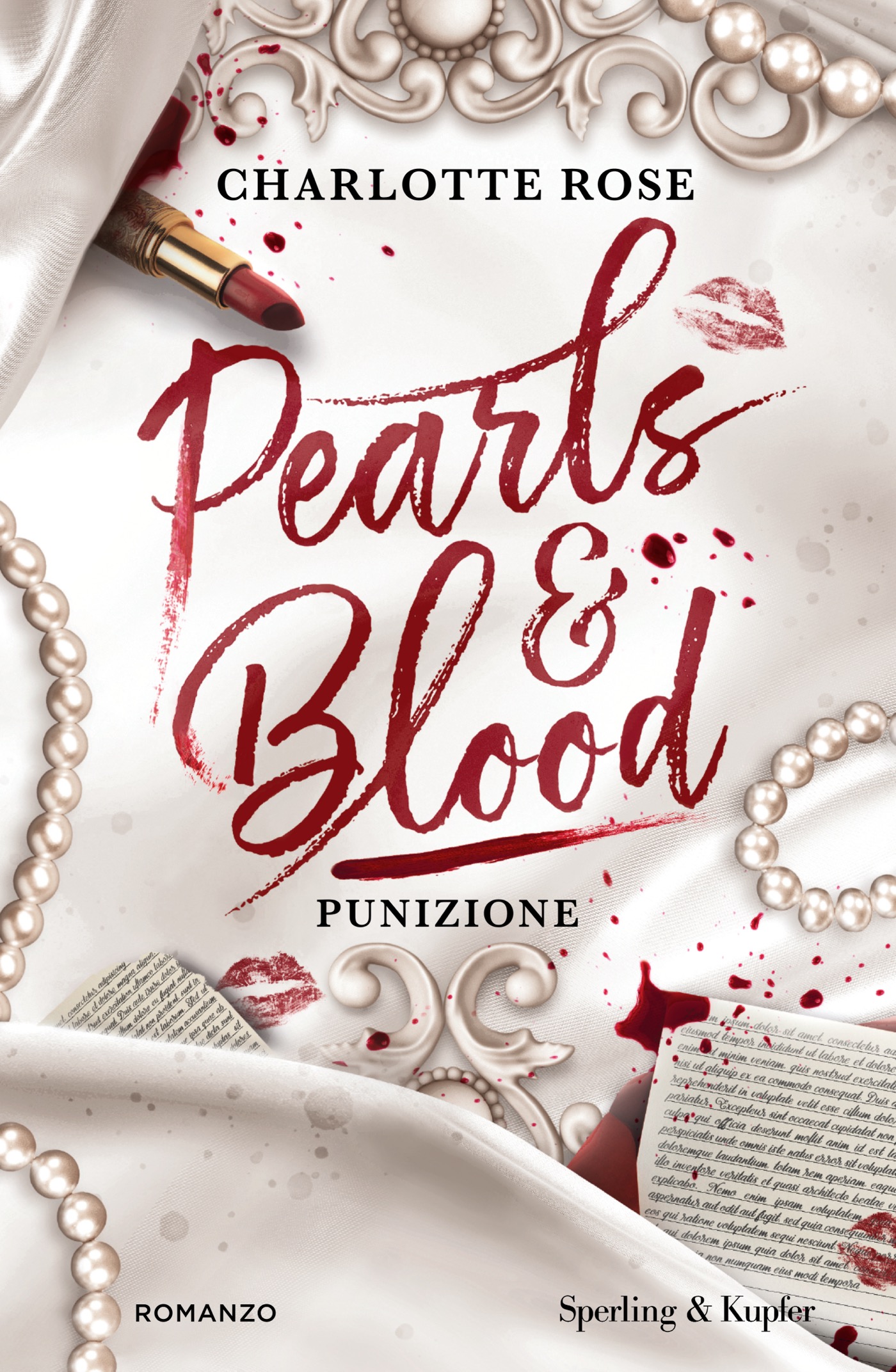 cover Rose Pearls Blood Punizione Punizione. Pearls & blood - Copia autografata - immagine 1