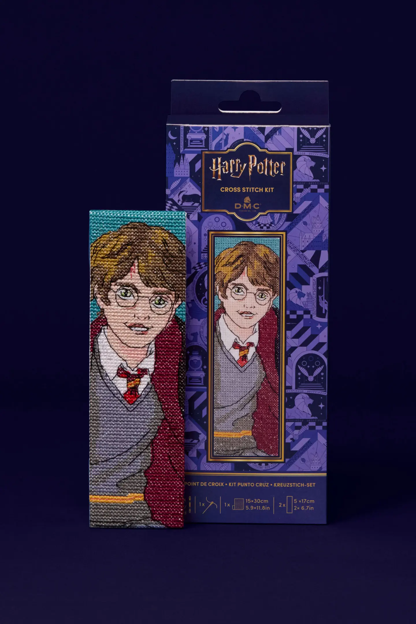 harry Harry Potter – Punto croce kit segnalibro - immagine 1